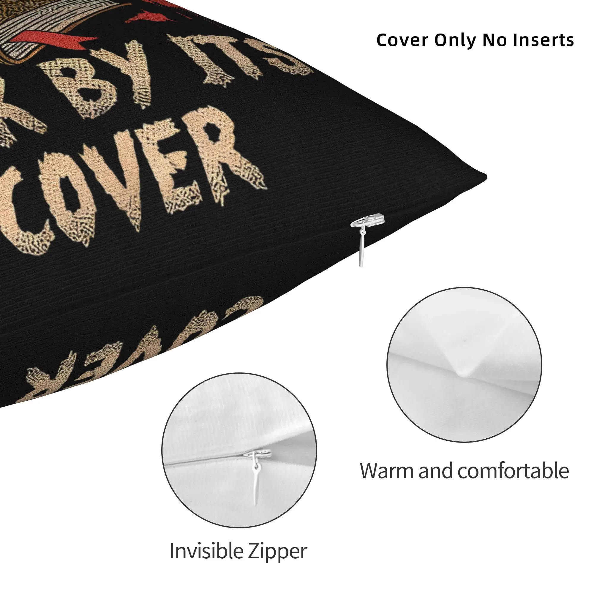 Printed Ashes Don't Judge a Book Williams Pillowcase Polyester Cushion Cover Gift Horror Pillow Case Cover Home Dropshipping