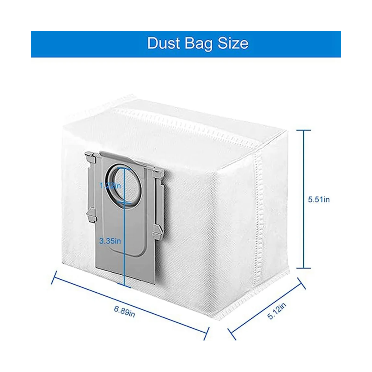 

Dust bag Suitable for Stone Sweeper Accessories T8PLUS/S7MAXV/G10S PRO Garbage Bag Dust Bag Capacity
