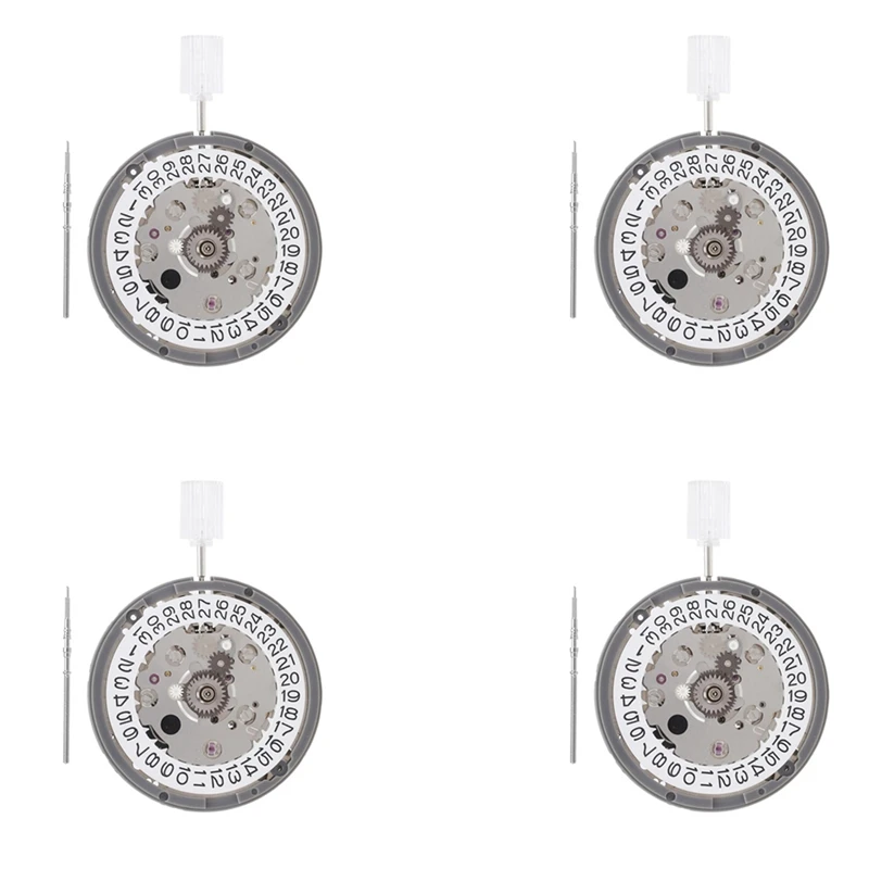 4X NH34 NH34A Movement 3 Digit Calendar GMT Automatic Movement High-Precision Movement Watch Accessories