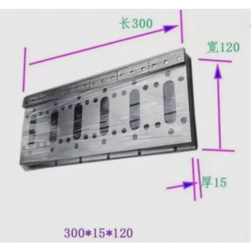 

1PC Wire EDM Fixture Tool Board Stainless Jig For Clamping & Leveling 300*120*15mm