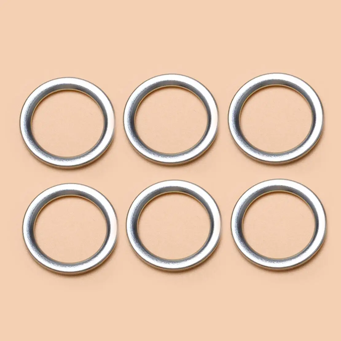 10Pcs Differential Plug Gasket 12157-10010 Fit For Toyota Lexus Scion Silver