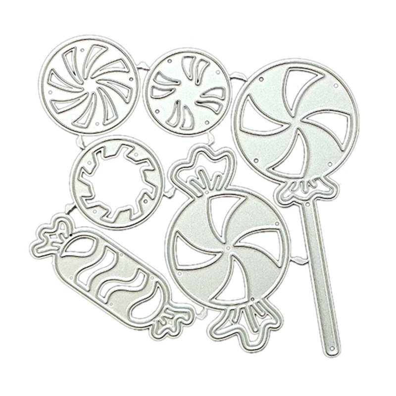 Lollipop Candy Metal Cutting Dies Scrapbooking Stencil Die Cuts Card Embossing DIY Photo Album Template Mold