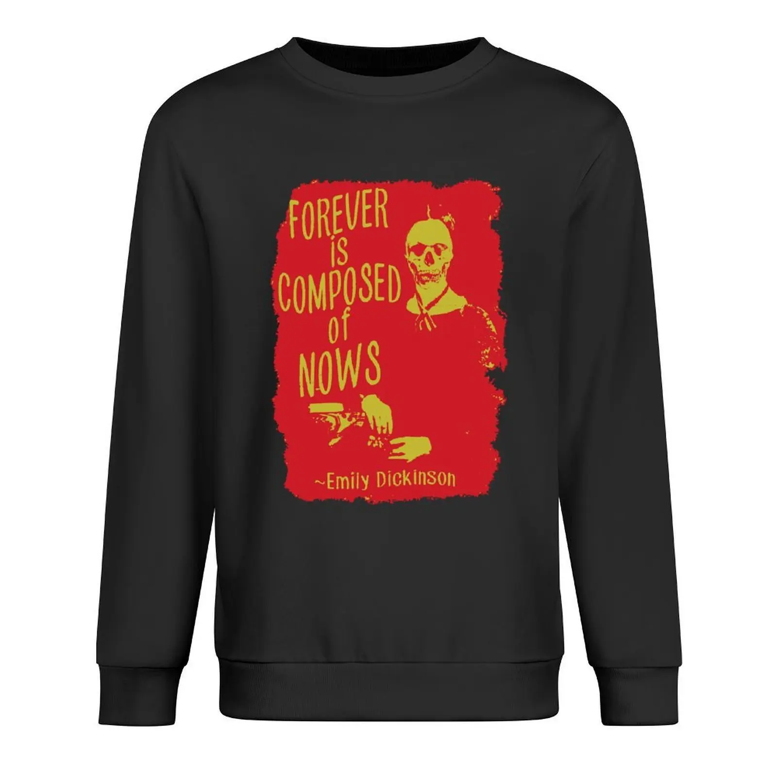 

Emily Dickinson Pullover men's winter sweater anime clothing men wear anime clothes new in sweatshirts