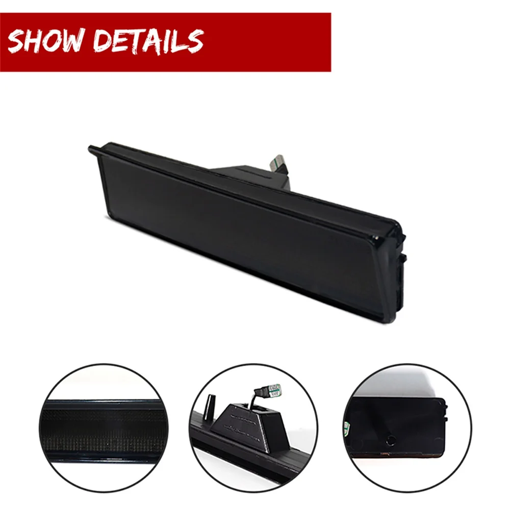 For Ford Bronco F-150 F-250 F-350 1980-1986 Car LED Front Fender Side Marker Indicator Lights Turn Signal Lights Parking Lights