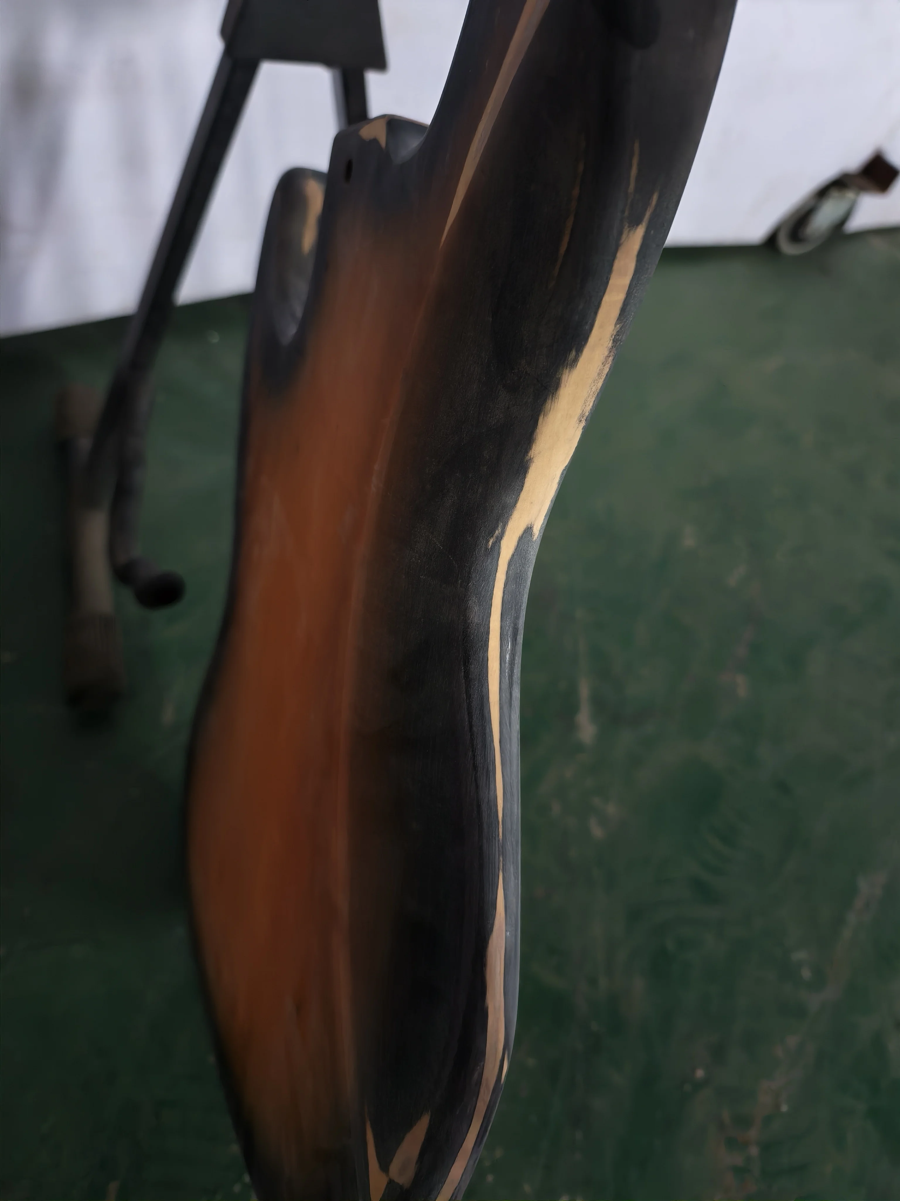 Defective guitar body, poplar body, sunset bass board, electric guitar accessories, shipped not in the main picture - view 5