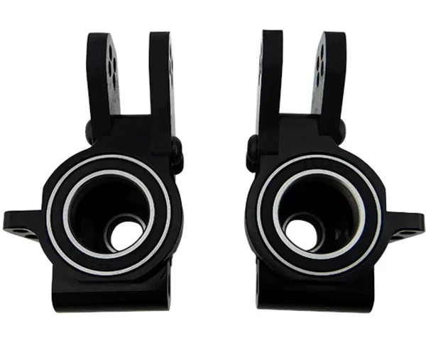 HR AON22MA01 Aluminum Rear Hubs w/ Carbon Link Tabs + Oversized Bearings for Arrma Kraton Talion Typhon V3/V4 Replace AR330193