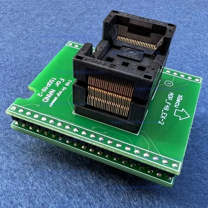 ADP_F48_EX-2 TSOP48 T48 Programmer Adapter, Professional Burn Socket for NAND Flash Chip Programming