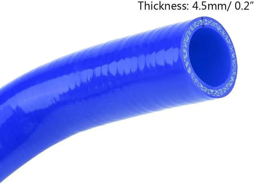 طقم خرطوم المبرد من السيليكون الأزرق مناسب لسيارة Honda Civic D15 D16 SOHC EG/EK #3