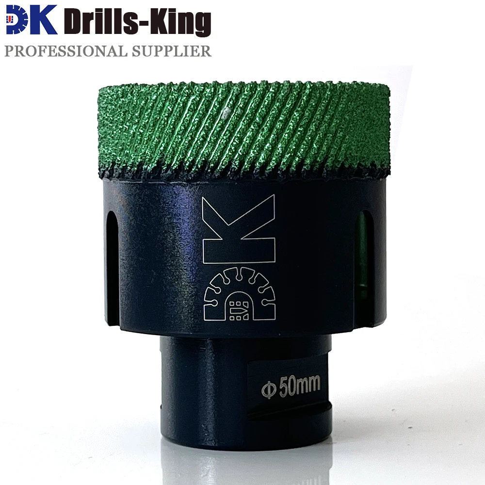Boren-King 1 stks 6-68mm Diamantboor Boren Kronen Tegel Porselein Keramische Marmer Gatenzaag M14 Draad Gat Opener