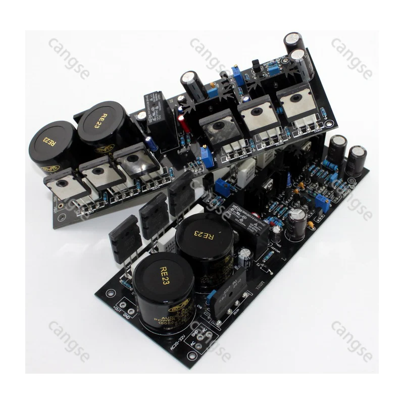 A2 FET fully symmetrical Class A power amplifier board 2.0 channel 150W+150WDIY assembled power amplifier board audio amplifier