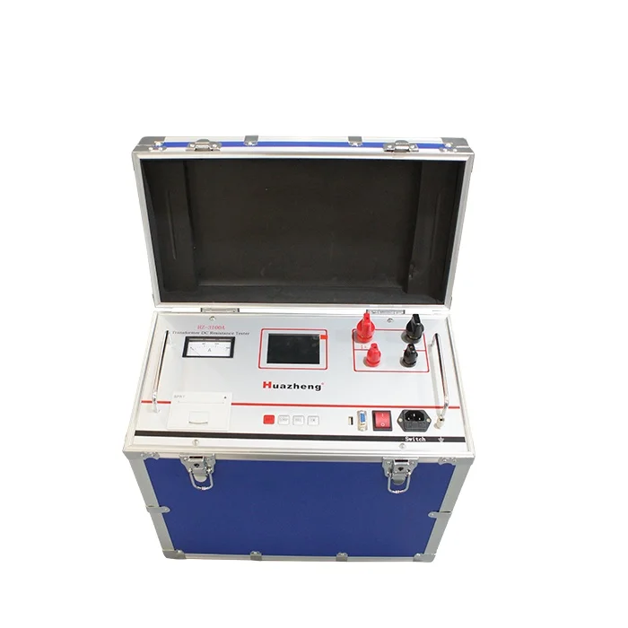 5A/10A/20A/50A/100A Transformer DC Resistance Test Instrument High Speed Winding Resistance Meter