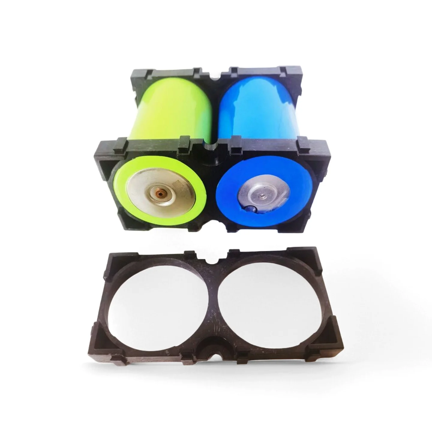 

10PCS Battery Holder Bracket Set for 4680 46950 Lithium Batteries Plastic Fixed Bracket DIY Battery Pack for Electronics