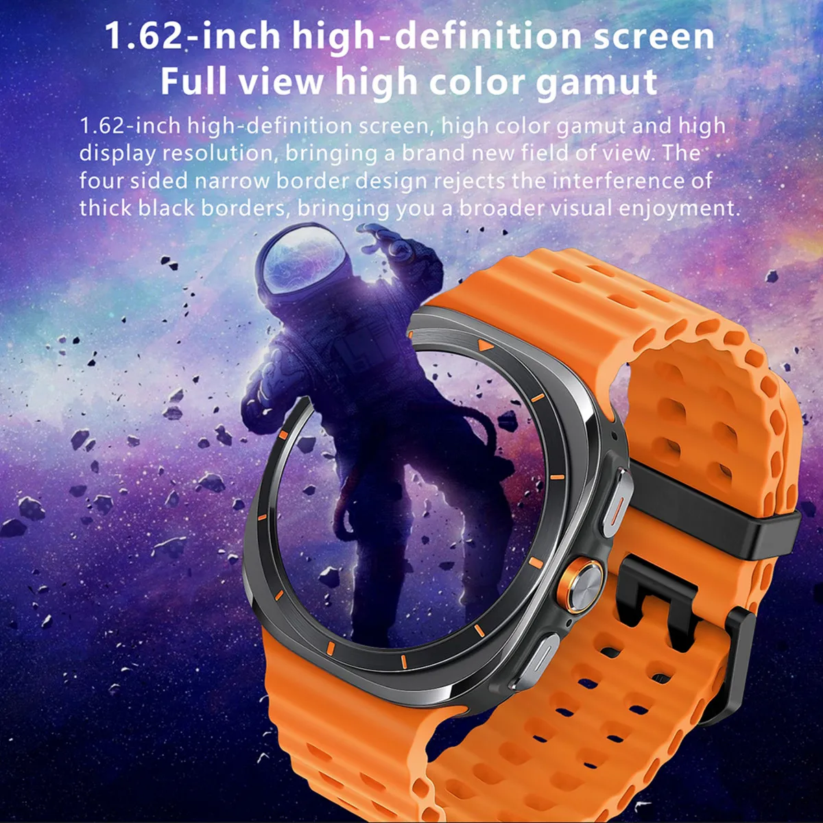 Original Smart Watch Men S7 Ultra Compass AI Voice Assistant Remote Music Bluetooth Call Whatsapp Notification for Android IOS