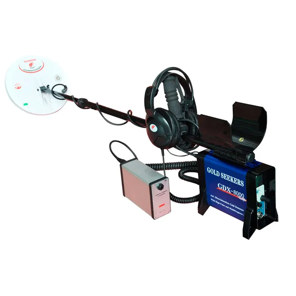 

GDX8000 Professional 10 Meter Depth Underground Metal Detector Gold Finder Industrial Machine 1 Year Warranty