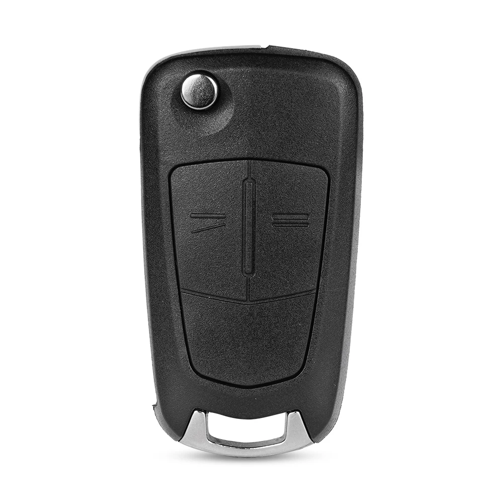 XNRKEY Flip Folding Remote Car Key Shell Case Cover for Vauxhall Opel Astra H Corsa D Vectra B C Mokka G Zafira Vectra Signum