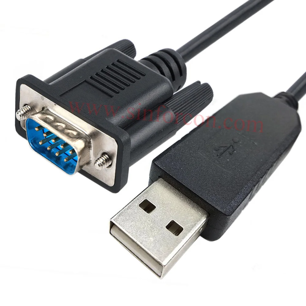 

cp2102/cp210x usb to uart bridge com3 serial adapter cable usb rs232/db9/dusb 9pin male Printer/Config/Program/Communiate Cable
