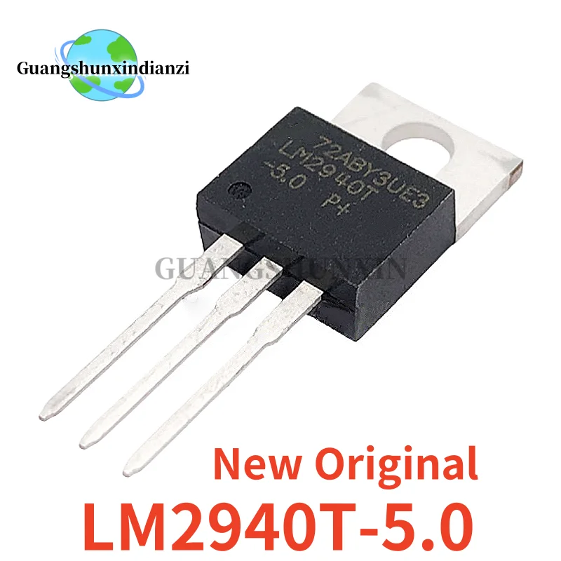 5-10-20PCS New Original LM2940T-5.0 LM2940T 2940T LM2940CT-5.0 TO-220 Best Quality In Stock