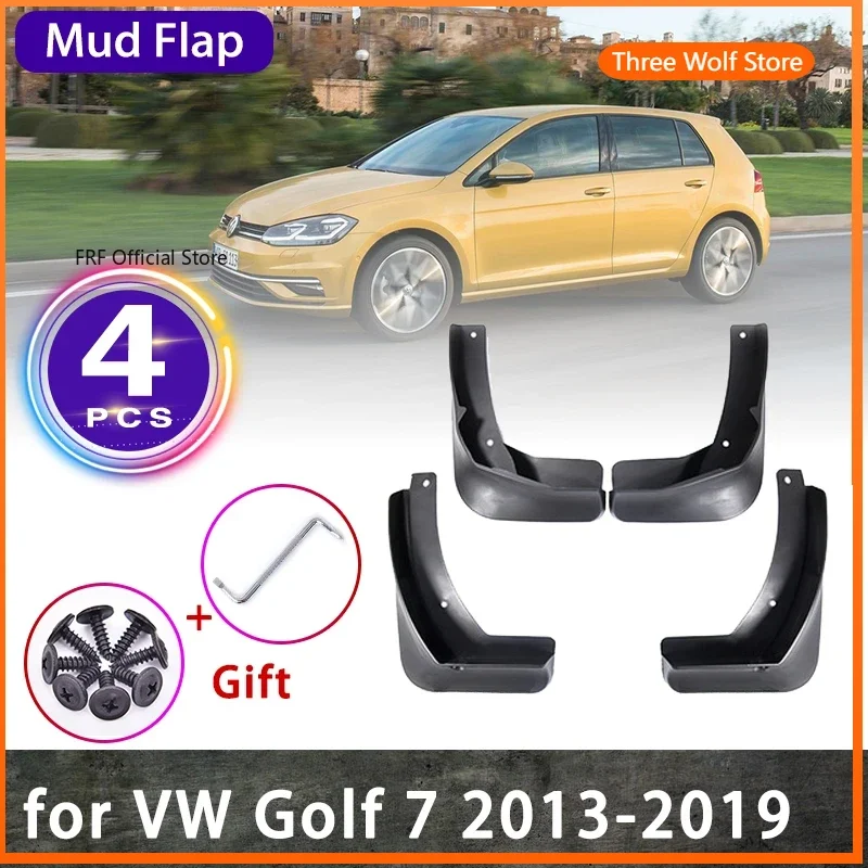 

Для Volkswagen VW Golf 7 Mk7 VII 5G 2013 2014 2015 2016 2017 2018 2019 автомобильные брызговики брызговики аксессуары для крыльев