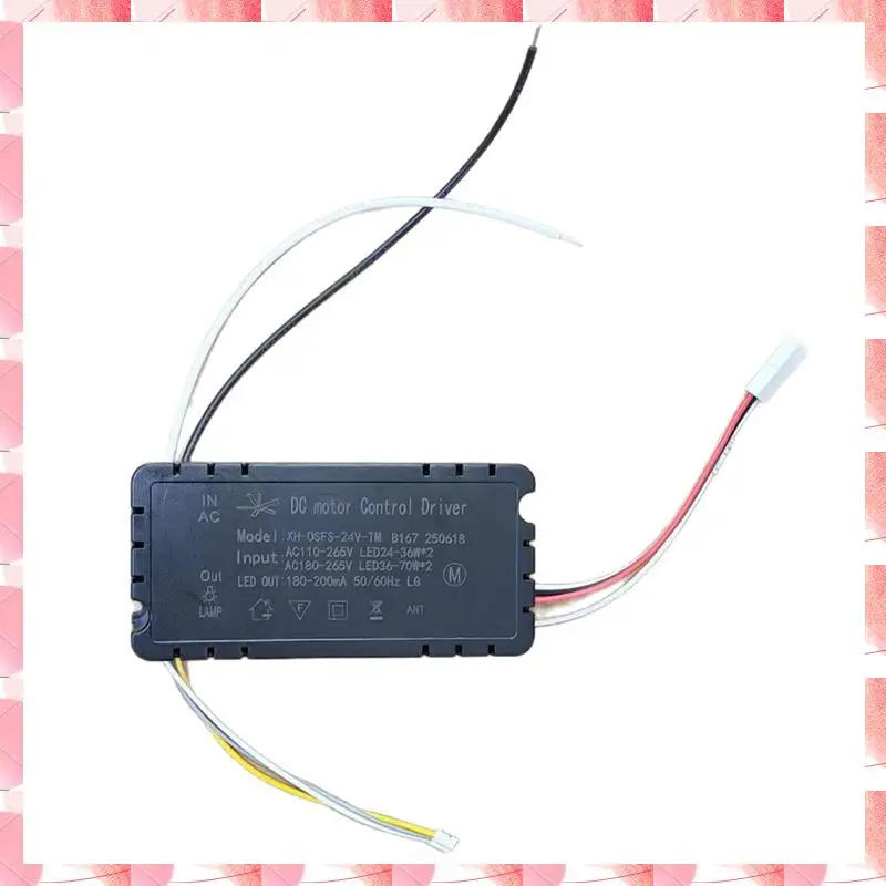 JAJA 6-Speed Fan Setting Remote Control For Home Automation AC Voltage Compatible Variable Speed Frequency Regulation