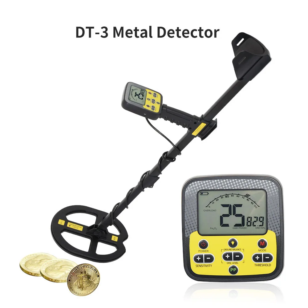 Best Handheld Gold Detector Remote Deep Target Waterproof Underground Gold and Silver Search Coil Metal Detector