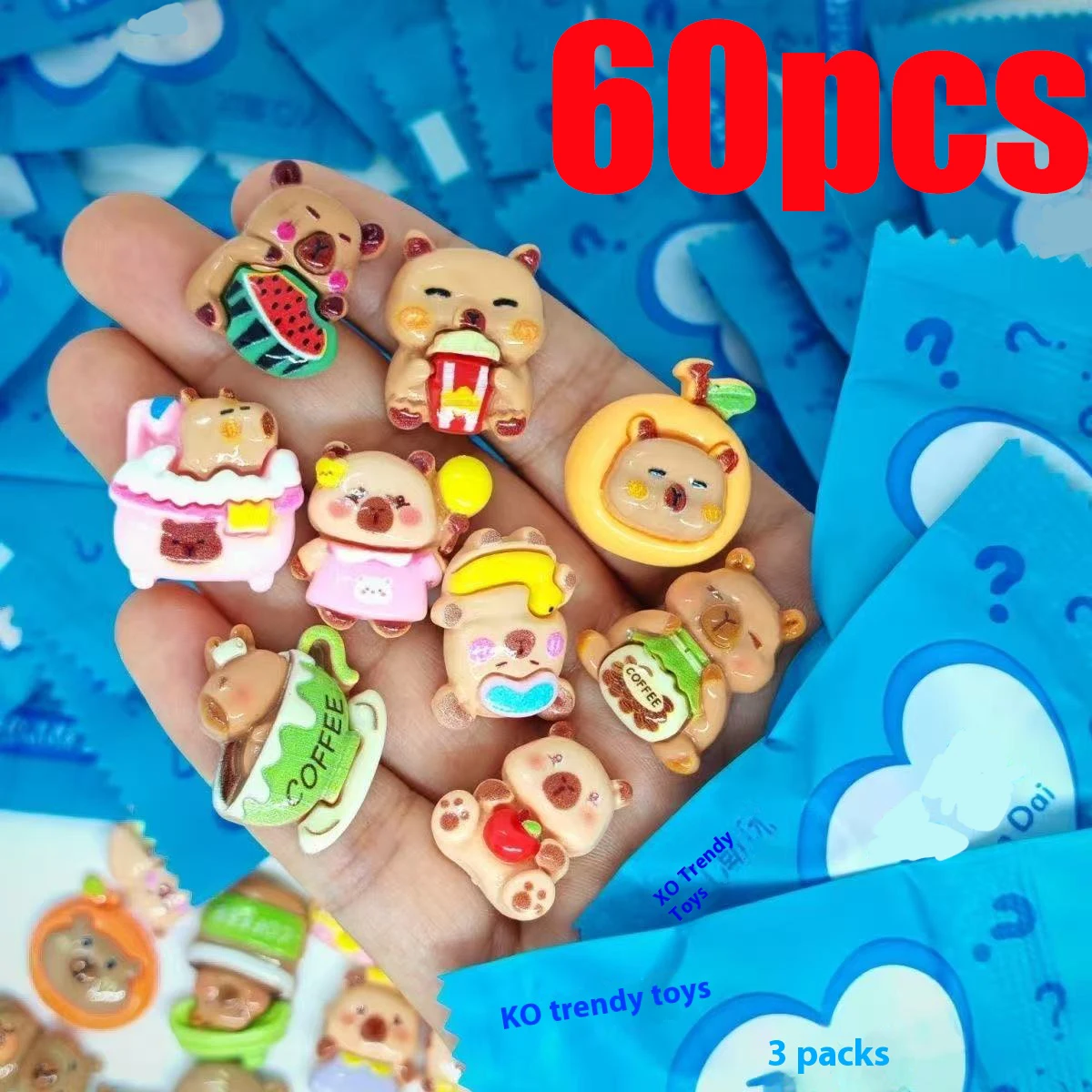 

60pcs Simulation Mini Cute Dolphin Blind Bag Small Ornament Creative Home Decoration DIY Animal Model Accessories Gift Blind Box