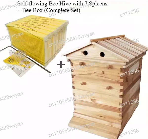 

Автоматический улей с самотекущим медом Honeycomb, в стиле Ланг