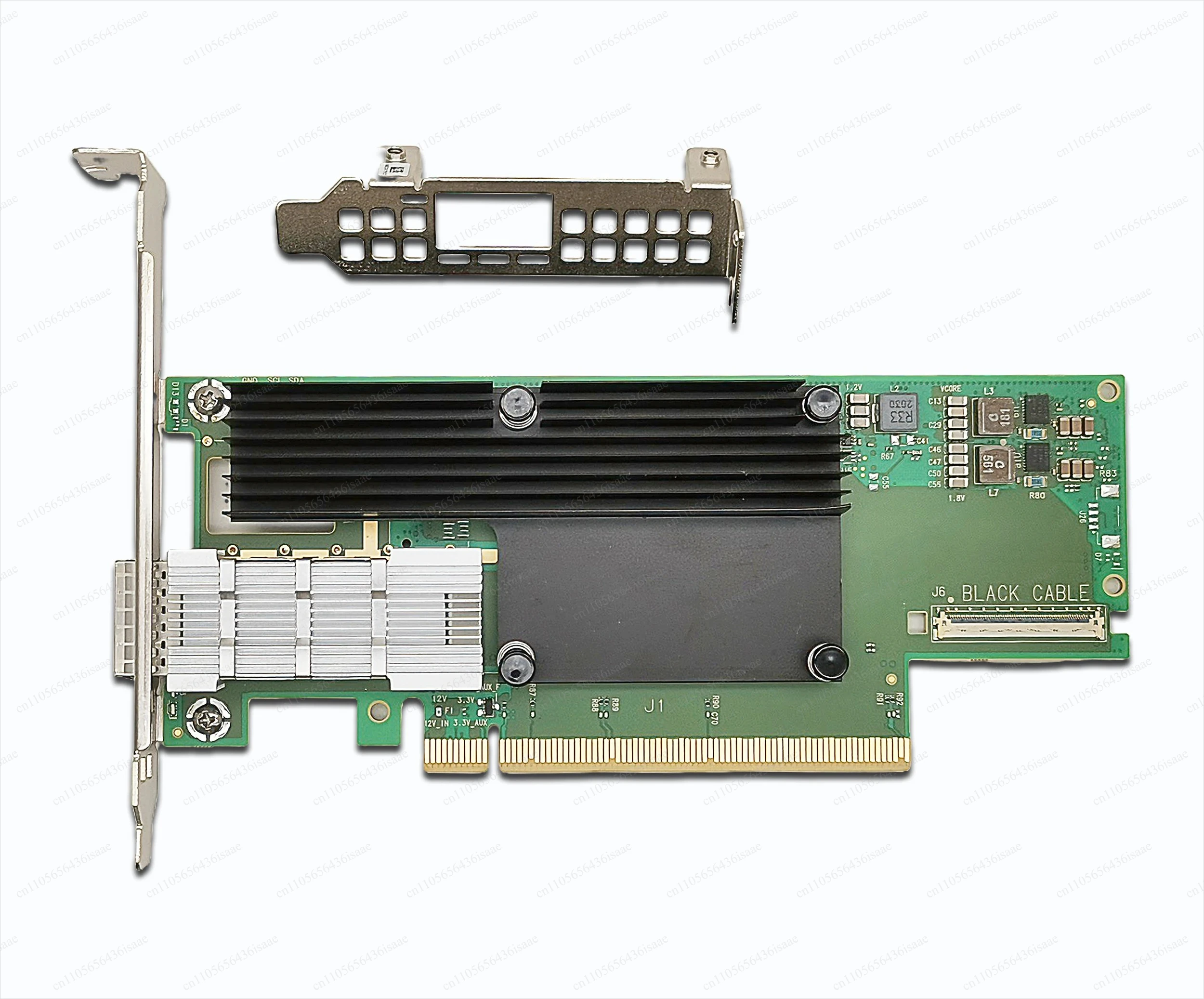 200GbE HDR IB/Ethernet Adapter, MCX653105A-HDAT, ConnectX-6 Series, Single QSFP56, PCIe 3.0/4.0 x16 for Server