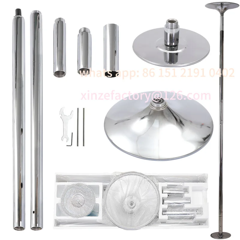 

Customizable Pole Dance Fitness Home Portable Dance Studio School Rotary Mobile Dance Abdominal Pole