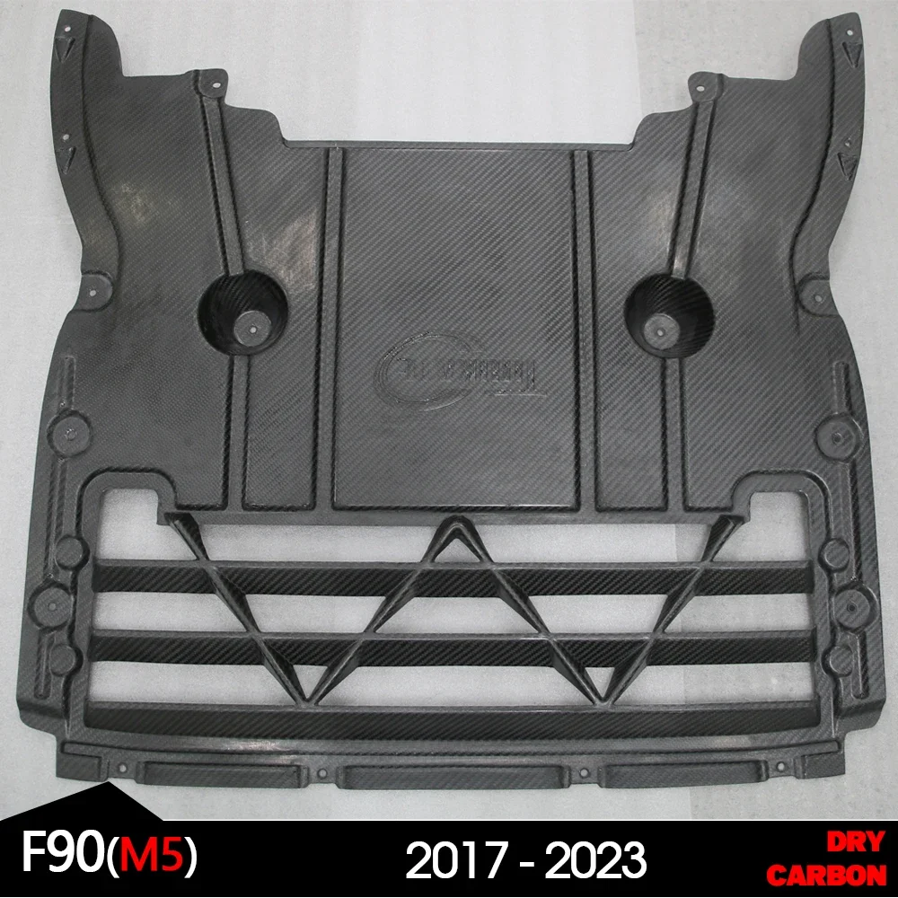 

3*3 3K Matte Finished Prepreg Dry Carbon Fiber Oil Cooler Guard Cover for BMW 2017 - 2023 M5 F90 CS Competition