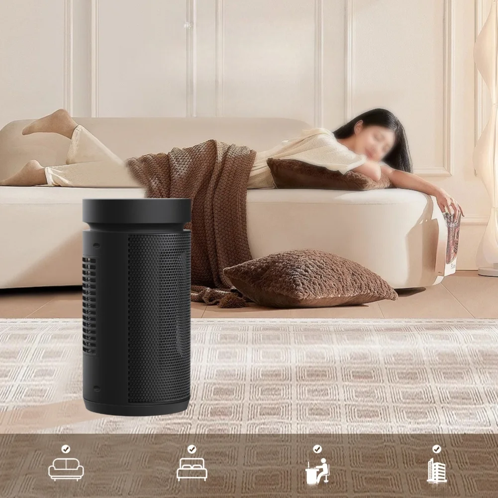 Based Electric Heater 2000W with Remote Control Three Heat Settings and 70 Degree Oscillation for Efficient Warmth