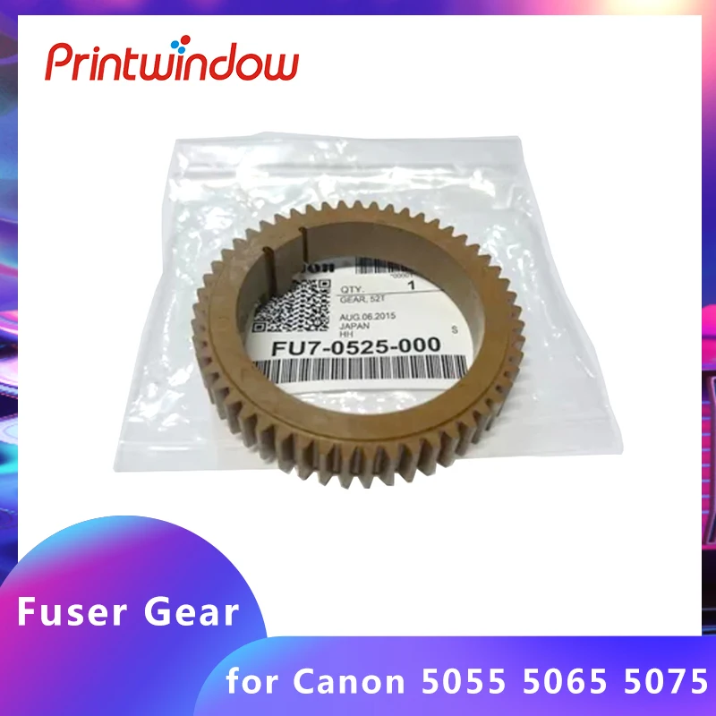 FU7-0525-000 Compatible 1set Fuser Upper Roller Gear 52T For Canon iR 5055 5065 5075 5050 5070 5570 6570