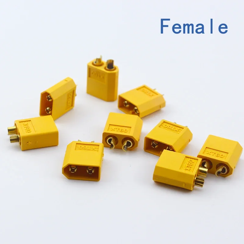 10pcs / 5pairs XT60 XT-60 Male Female Bullet Connectors Plugs For RC Lipo Battery