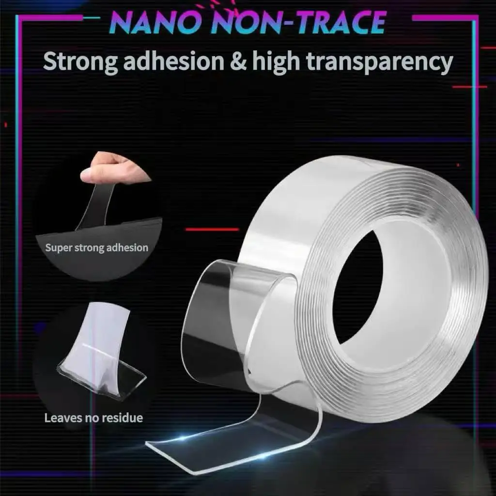 Multi-Functional Nano Magic Glue, Strong Adhesive, No Residue Left, Versatile Use in Multiple Scenarios, Universal Application