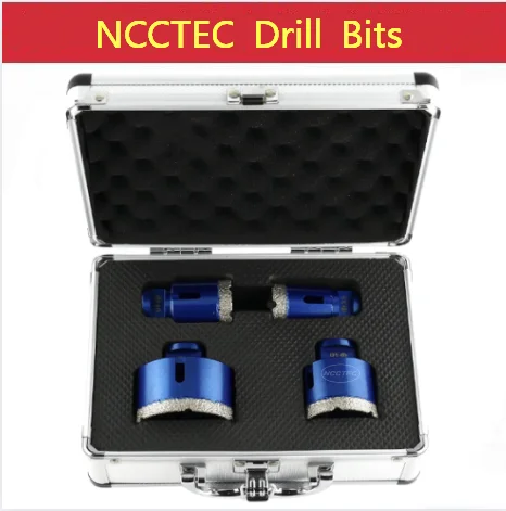 [M14 4pcs/Set] 1.4'' 1.6'' 2'' 2.72'' Diamond Vacuum Brazed Core Drill Bits | 35 40 50 68mm Hole Saw Cutter for Granite Ceramic