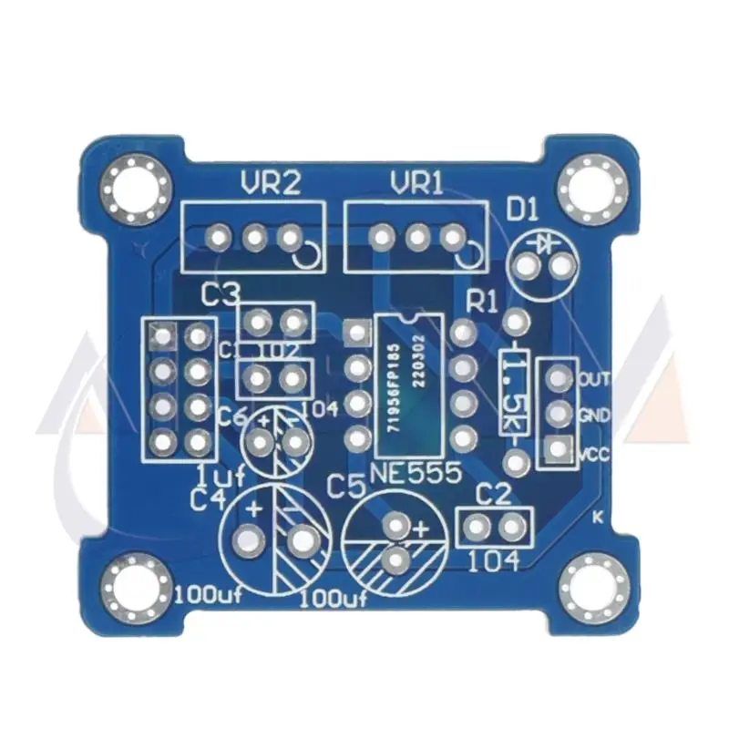 NE555 Pulse Generator Pulse Starter Duty Cycle and Frequency Adjustable Module DIY Kit Oscillator Square Wave Signal Generator