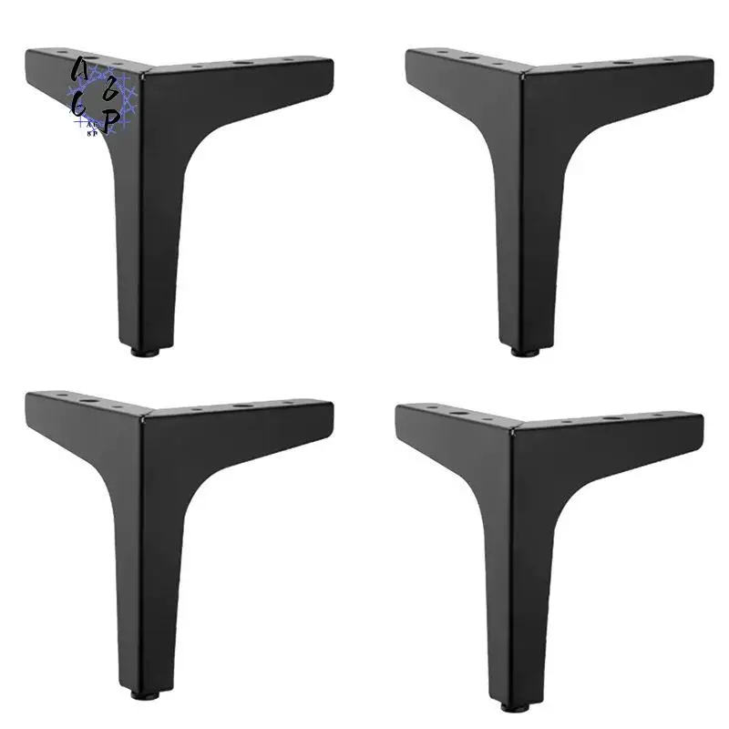 A68P-4Pcs Furniture Legs Metal Sofa Feet For Table Bed Chair Desk Dresser Cabinet Support Furniture Hardware
