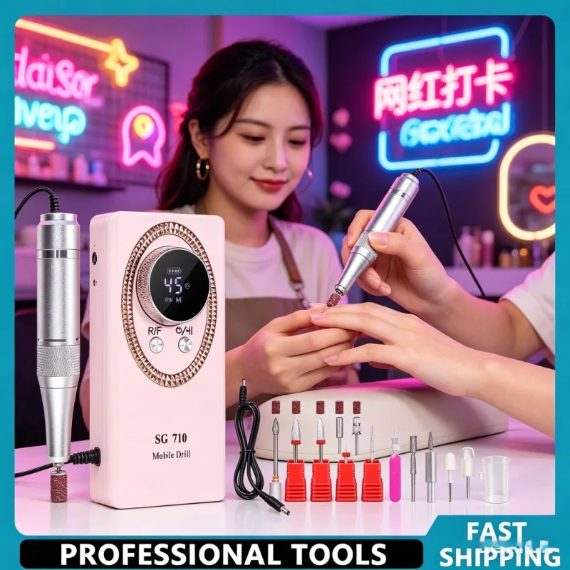 portable-45000rpm-rechargeable-nail-drill-electric-manicure-cutter-with-lcd-display-nail-tool