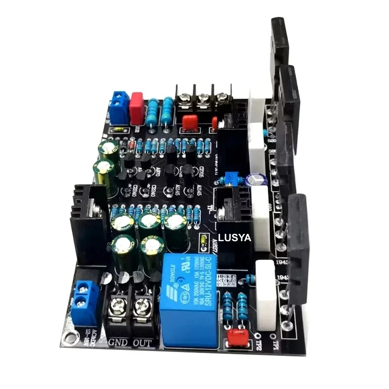 Upgraded Version New 200W Mono 5200 1943 Tube High Power Amplifier Board + Speaker Protect Relay