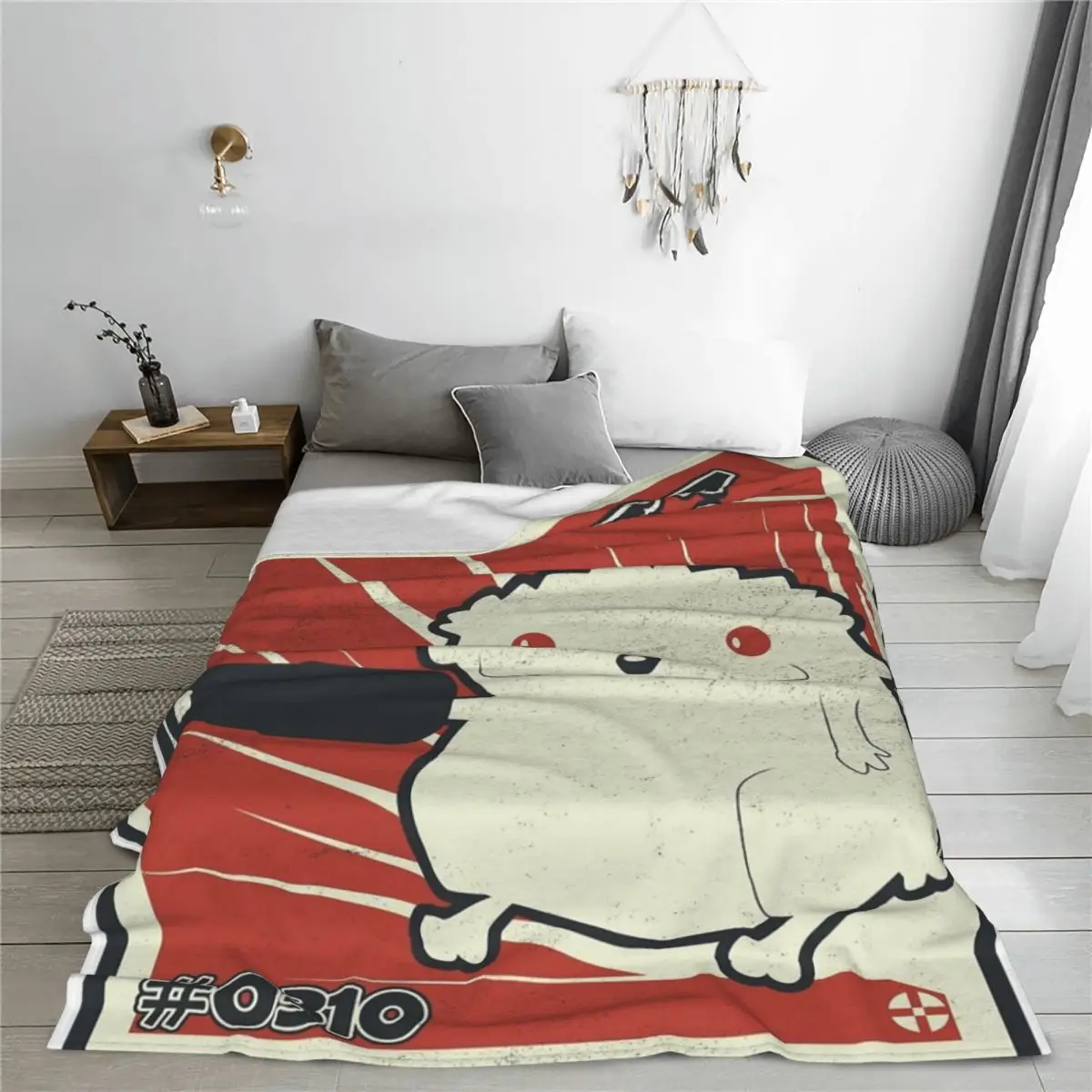 Chinpokomon - Одеяло Lambtron Покрывало на кровать Kawaii Одеяло для кровати Сохраняющее тепло