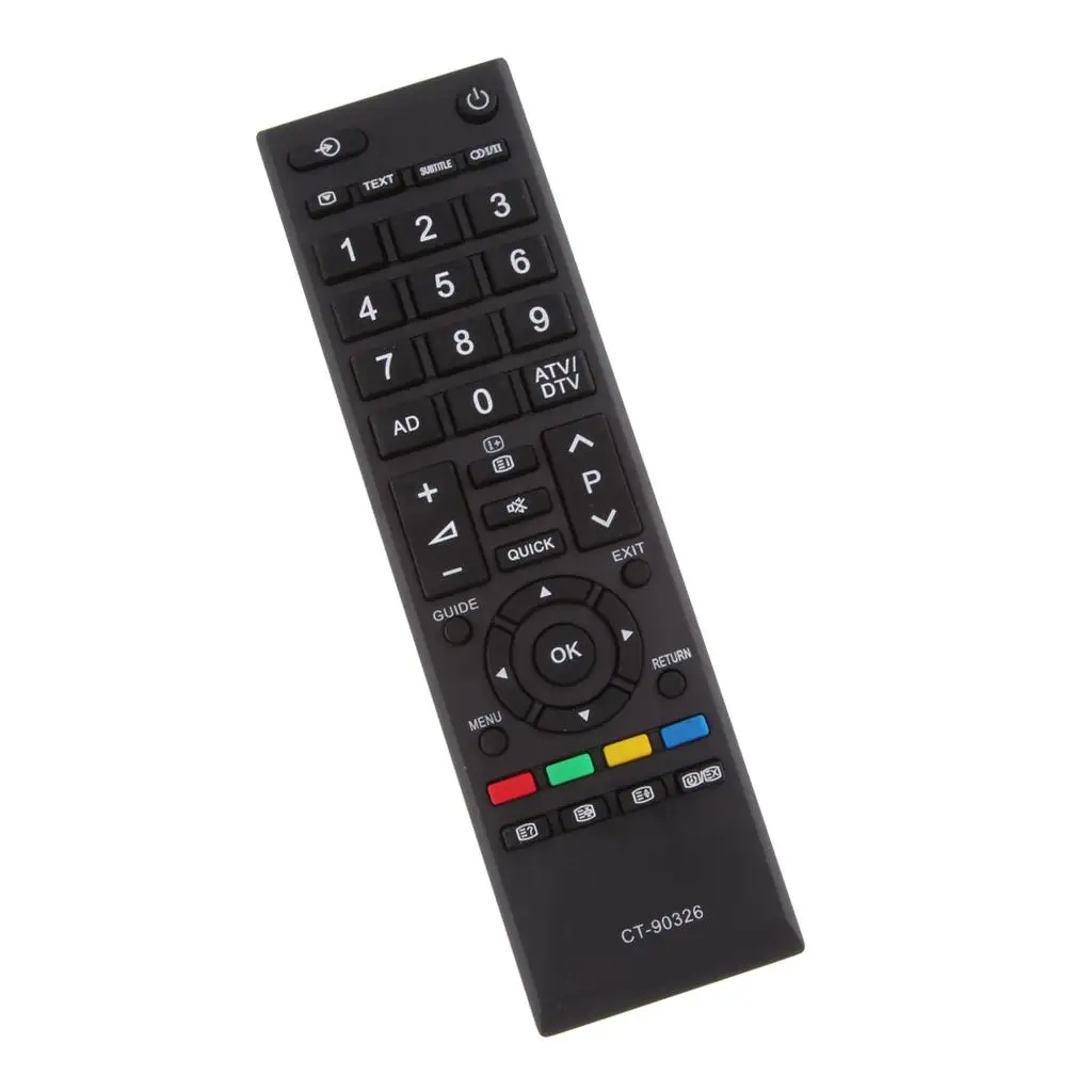 Replacement TV Remote Control for CT-9032, Black, 175 X 20 Mm image 3