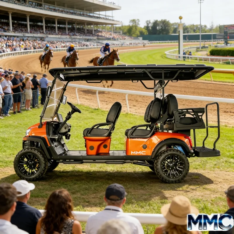 إصدار الملاحة الذكية 2/4/6/8 مقاعد 4WD عالية السرعة 5KW 7KW نموذج الملاح، عربة جولف كهربائية ذات تقنية رائدة للقيادة الذكية #3