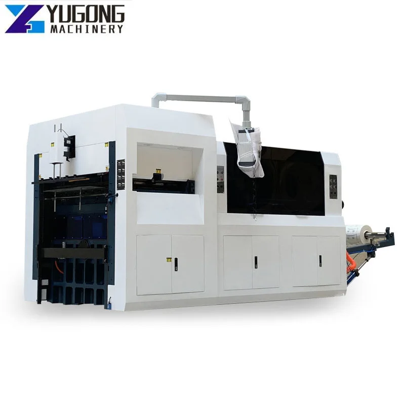 YG China High Quality Die Cut Die Cutting Machine Aluminum Foil Paper Cup Digital Die Cutting Machinery Price Sale for Bulgaria