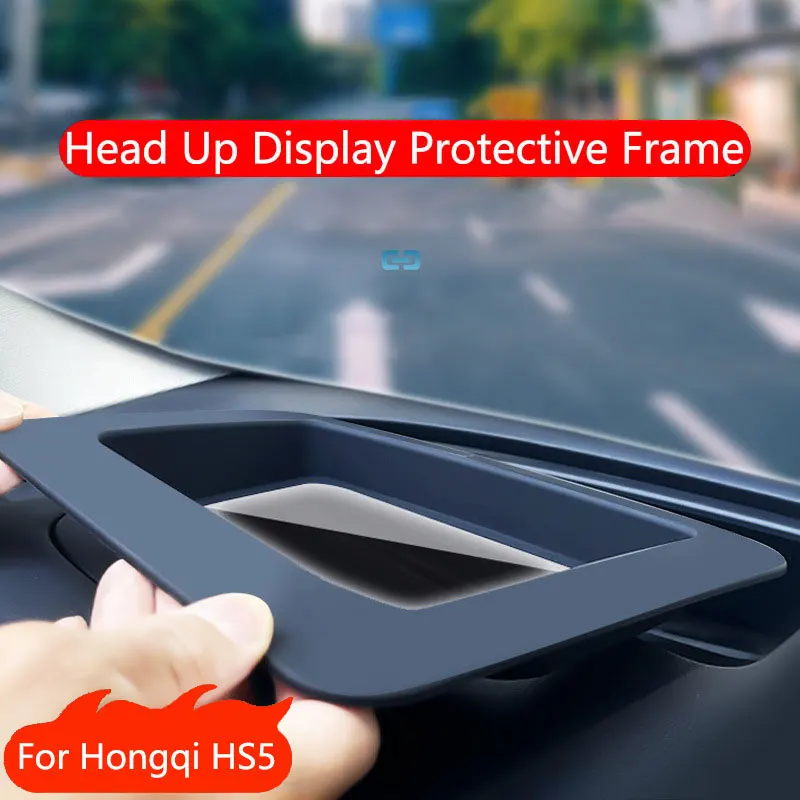 

Car Head-up Display Protective Cover For Hongqi HS5 H5 2023 2024 Central HUD Dust Cover Auto Accessories