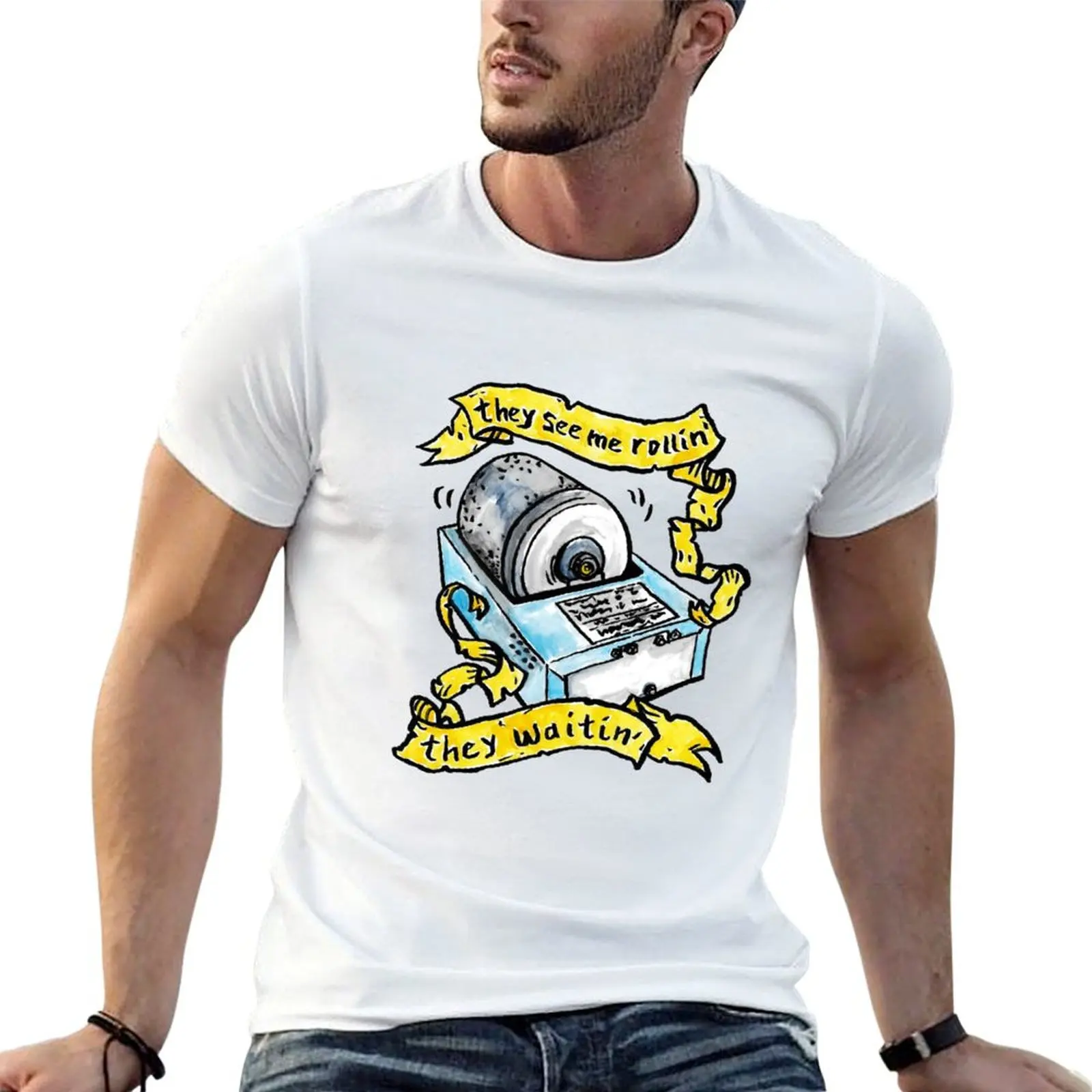 

they see me rollin' they waitin' T-Shirt t shirts with prints t shirts designer T-Shirt