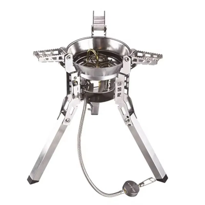 

【Popular】6800W Super Power High Quality Stainless Steel Burner Portable Foldable Outdoor Camping Stove for Travel