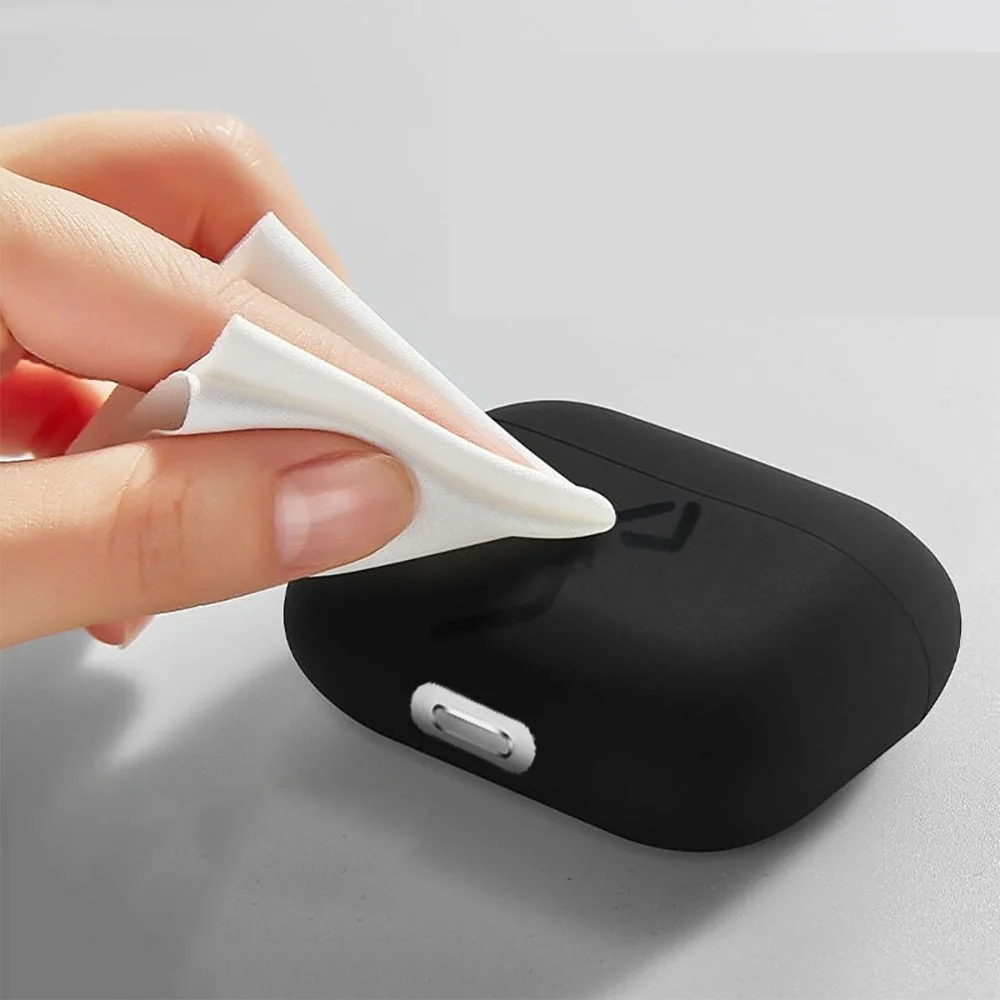 For Apple AirPods Pro Anti-fall Number Print Pattern Series Charging Box Cover Wireless Bluetooth Soft Silicone Headphones Cases