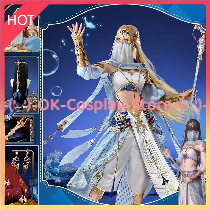 Dreamy Island Cosplay Costume Game Love and Deepspace Heroine Tidal Rafayel God of the Tides Dress Uniform Western Style