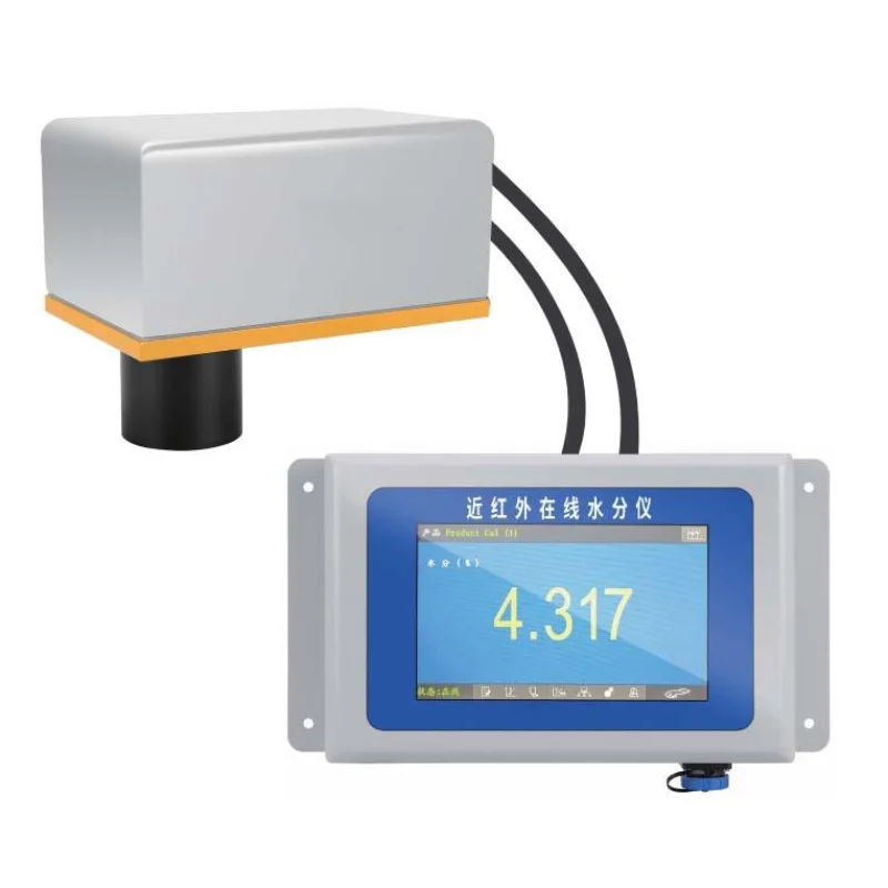Near Infrare d Online Moisture Meter High Accuracy NIR Moisture Analy zer Materials Moisture Content Measuring Machine