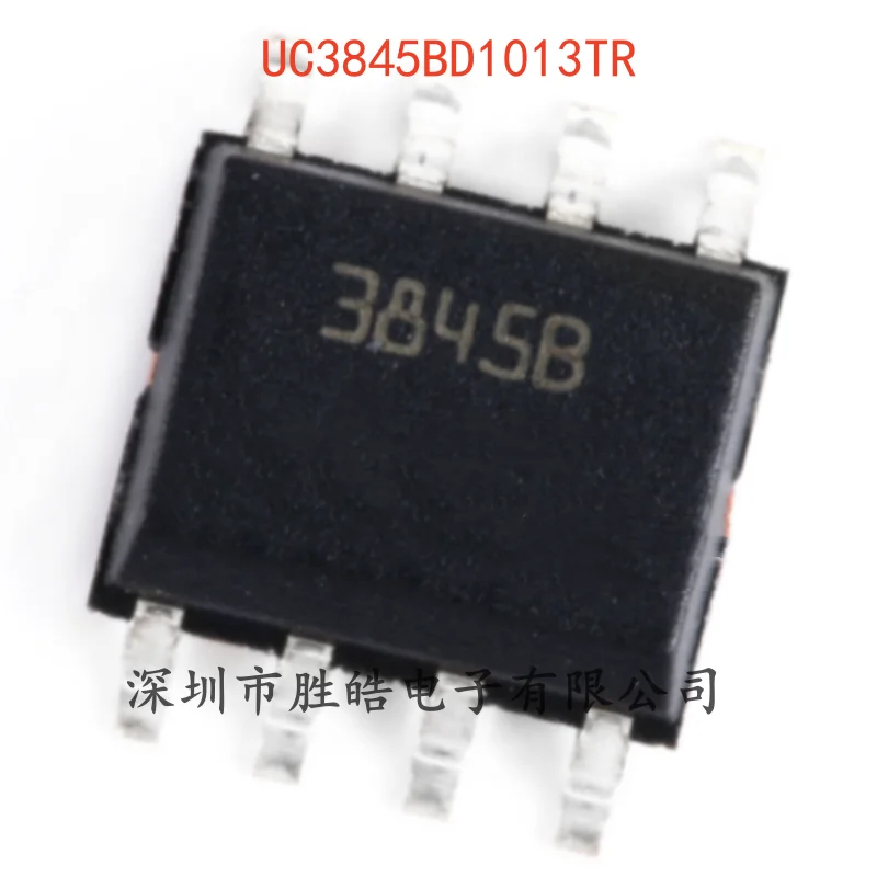 (10PCS)  NEW   UC3845BD1013TR    250KHZ 5V     PWM Controller  Chip     SOP-8   UC3845BD1013TR   Integrated Circuit