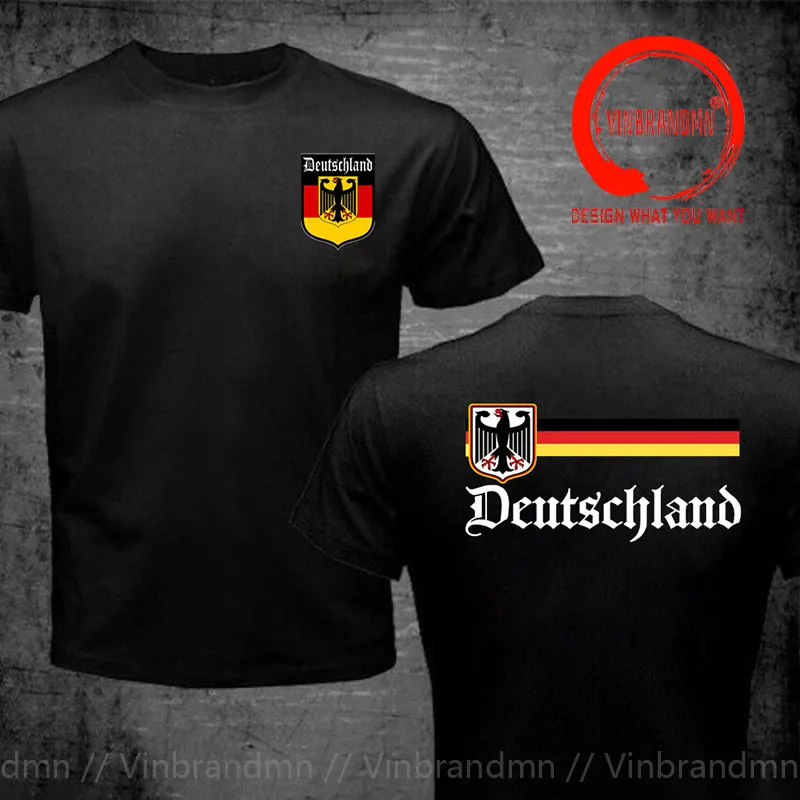 Deutschland GerMan Flag Crest GerMany Eagle T Shirt Mens New Fashion Man O-Neck T-Shirt Harajuku Tops Shirt Father Day Tee Shirt